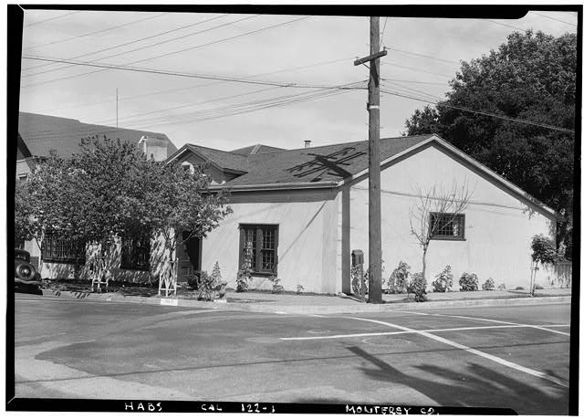 Monterey California First Federal Court Casa de la Torre-Gabrielle 1842 Adobe