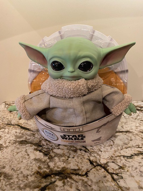 Mattel Star Wars Mandalorian The Child Baby Yoda Grogu Plush Toy Doll 11” NIB