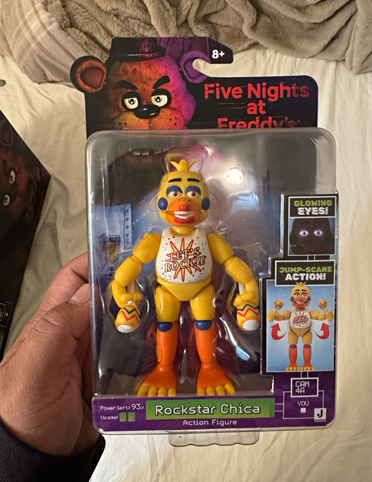Funko Five Nights at Freddy's Rockstar Chica 5in Action Figure Glowing Eyes