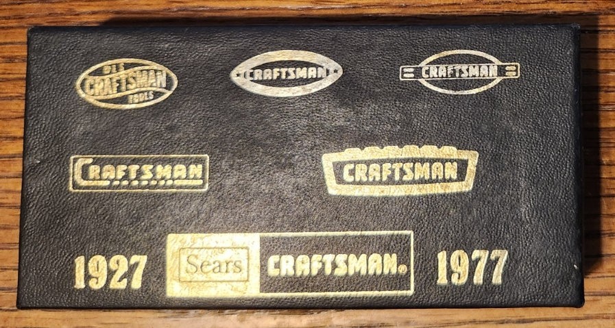 NOS 1977 Sears Craftsman 50th Anniversary Vintage Stockman Pocket Knife & Box