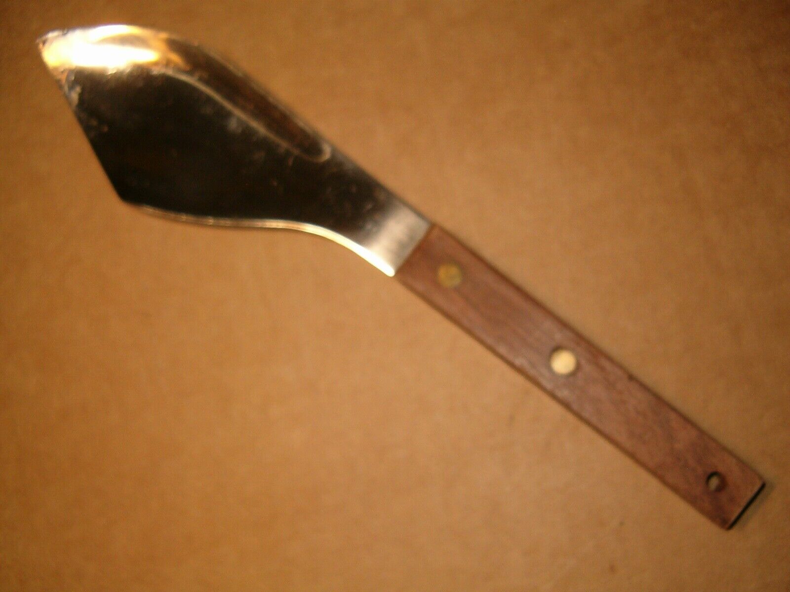 Vintage Vernco Stainless Steel Wood Ice Cream Scoop Spoon Japan Spade