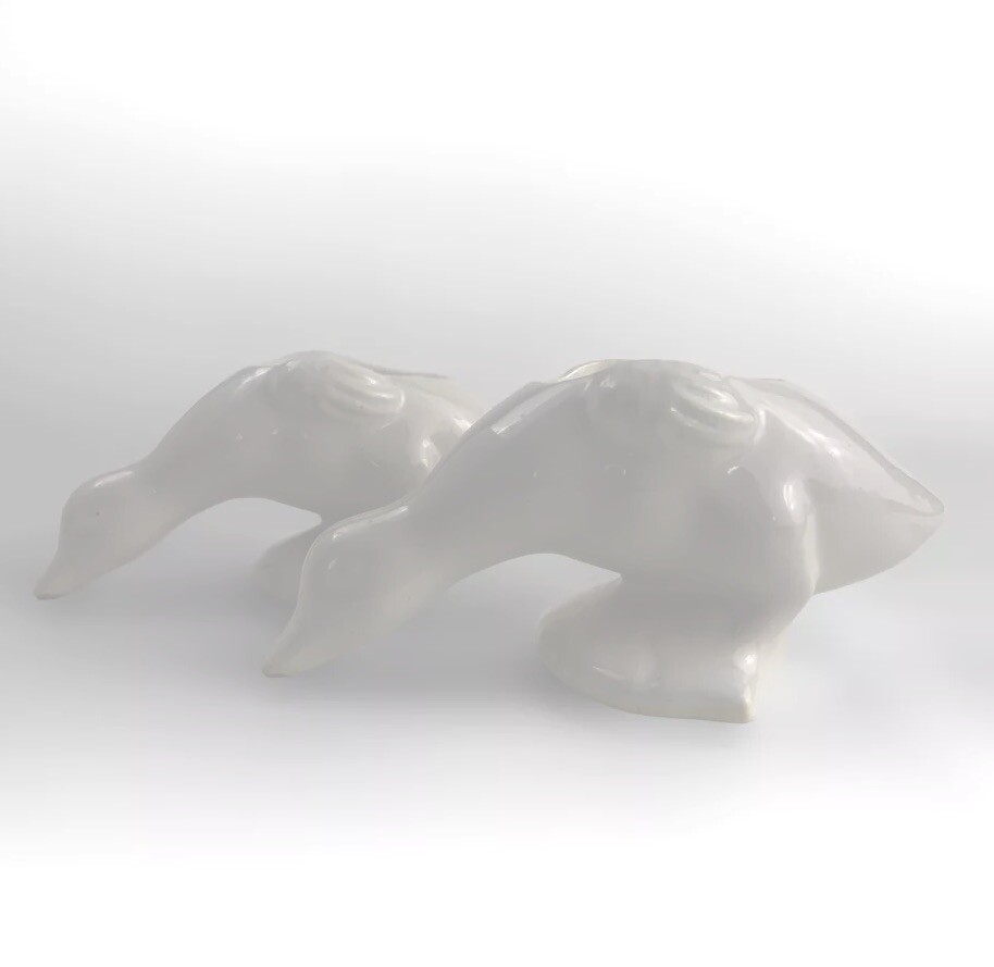 Vintage Pottery Duck Planter Vintage Pottery Duck Planter