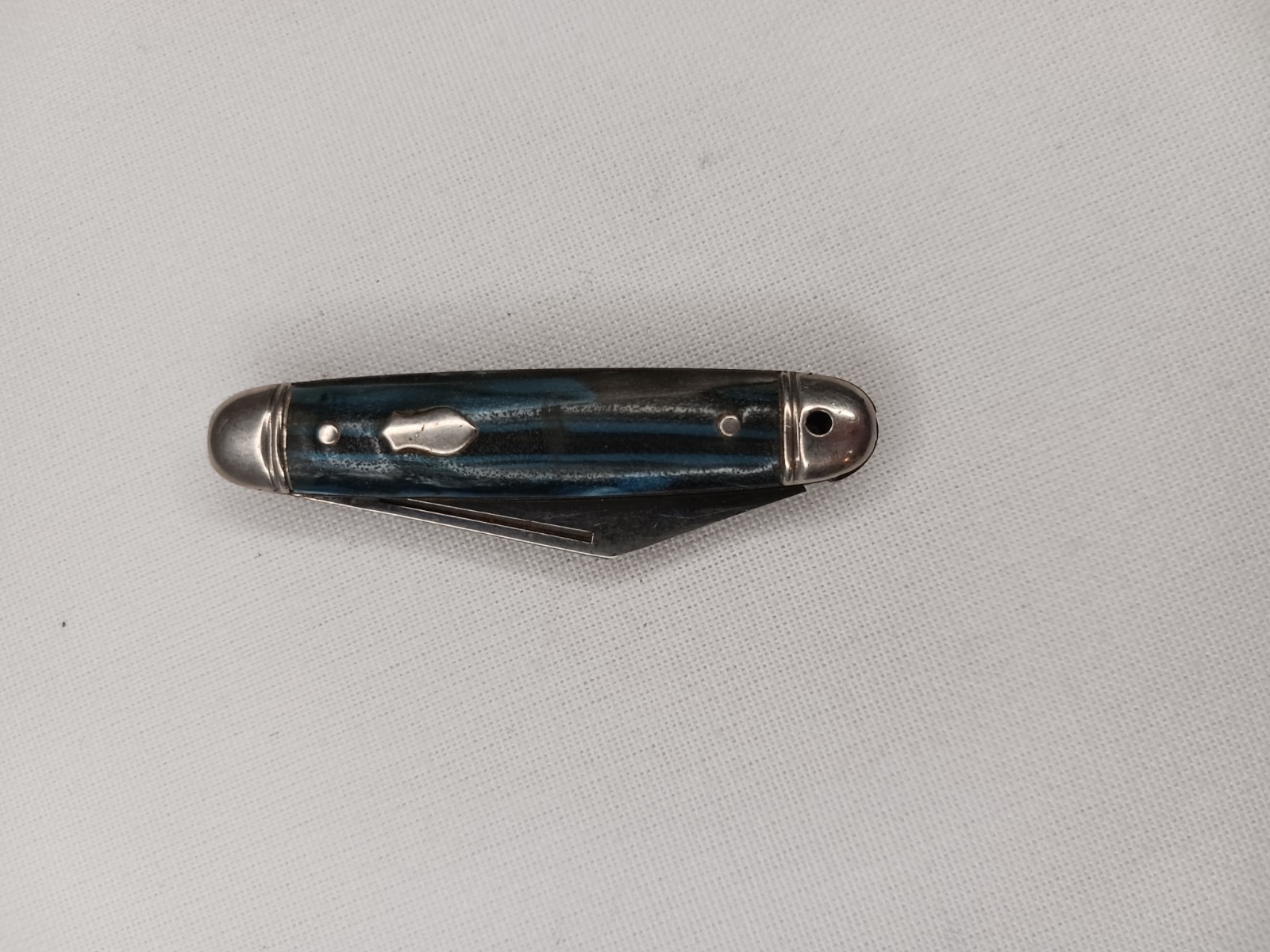 Vintage Imperial Prov RI Green Marbled Celluloid Toothpick Folding Pocket Knife Vintage Imperial Prov RI Green Marbled Celluloid Toothpick Folding Pocket Knife