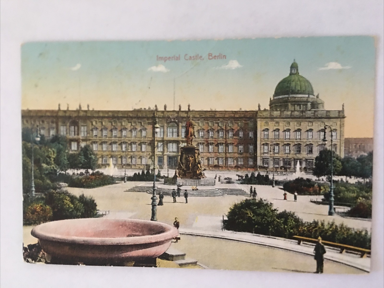 Imperial Castle Berlin 1911 Antique Postcard