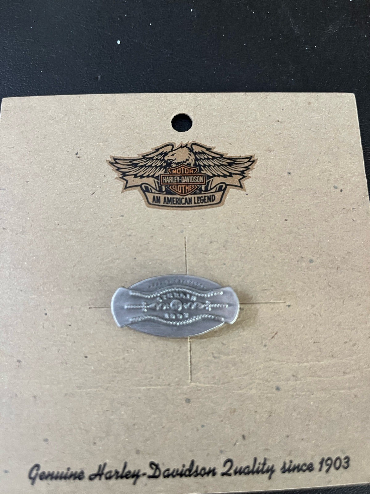 1997 Harley Davidson Sturgis Rally Collectible Pin 97468-98Z