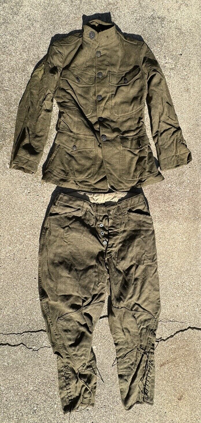 WW1 Tunic And Trousers US SATC Student Army Training Corp U.S Uniform Rare