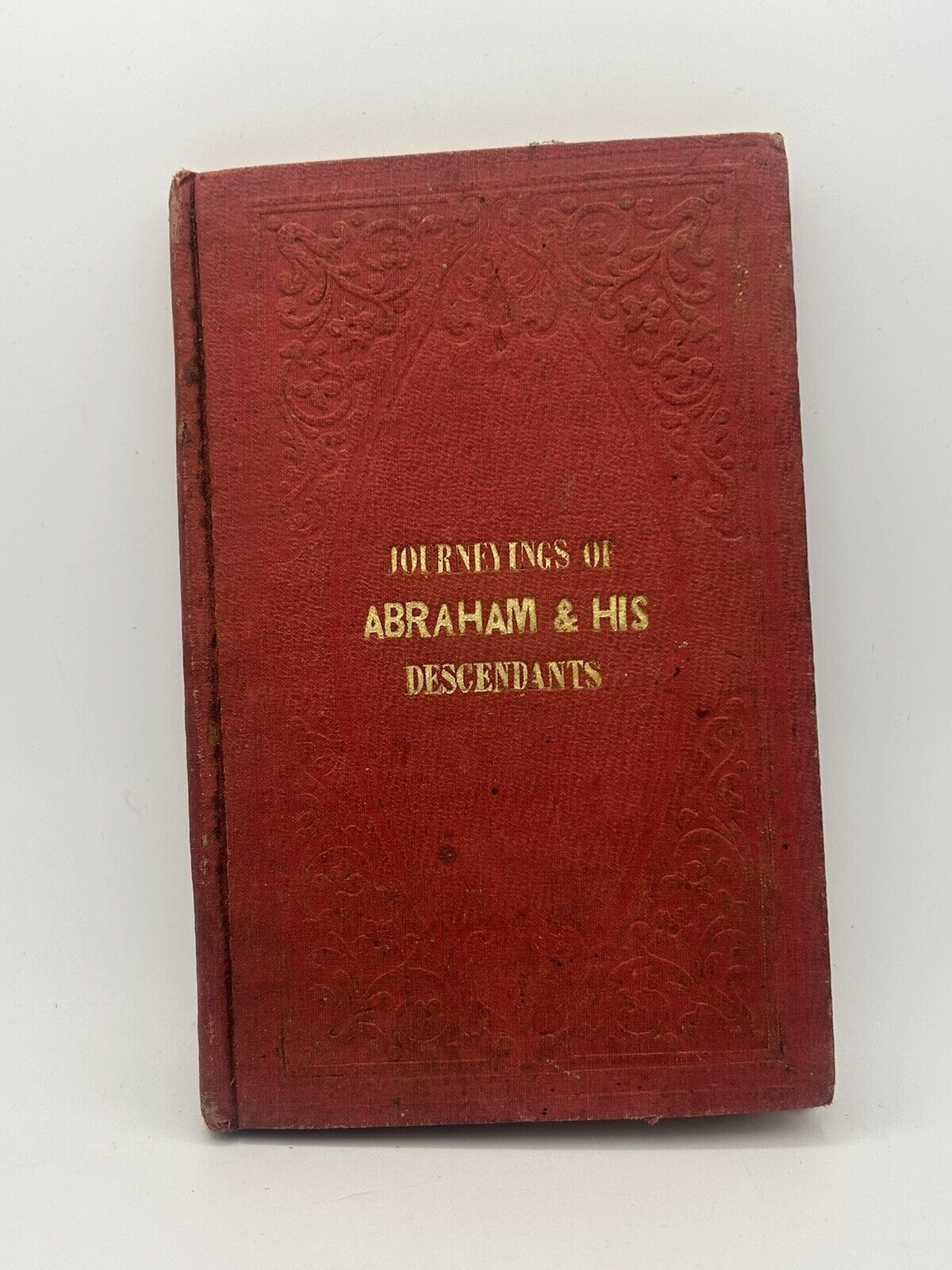 1856 Rare Antique -The Journeyings of Abraham & Descendants