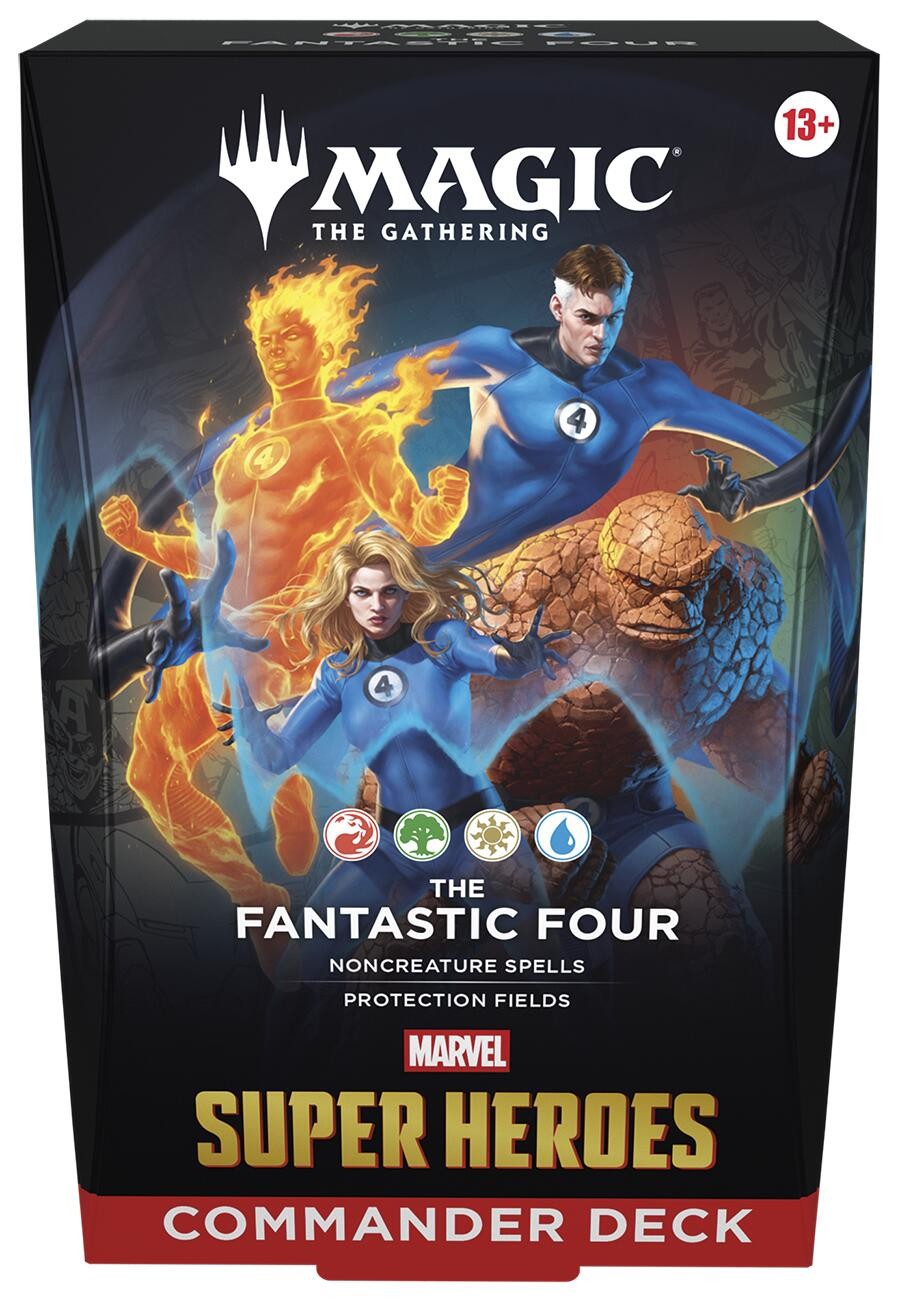 Marvel Super Heroes Commander Deck - The Fantastic Four Magic