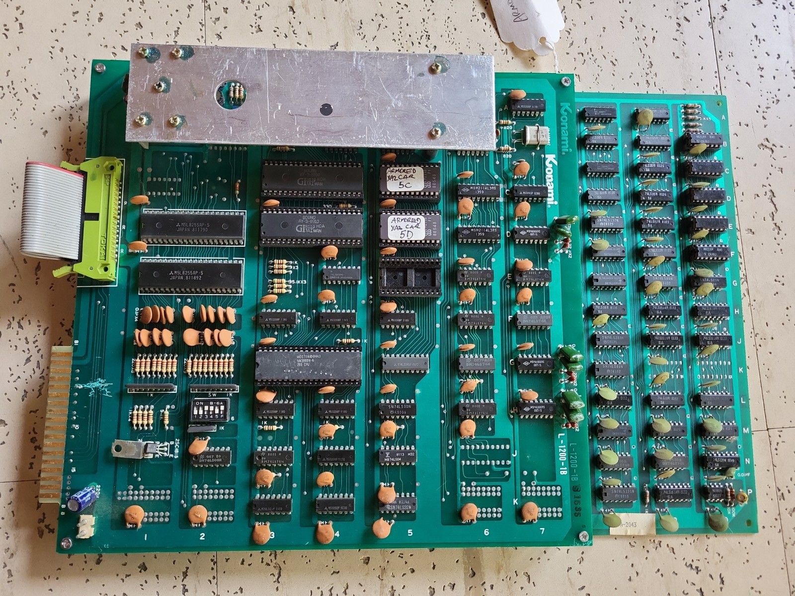 Armored Car [Stern] Konami 1981 Arcade PCB. Very Rare