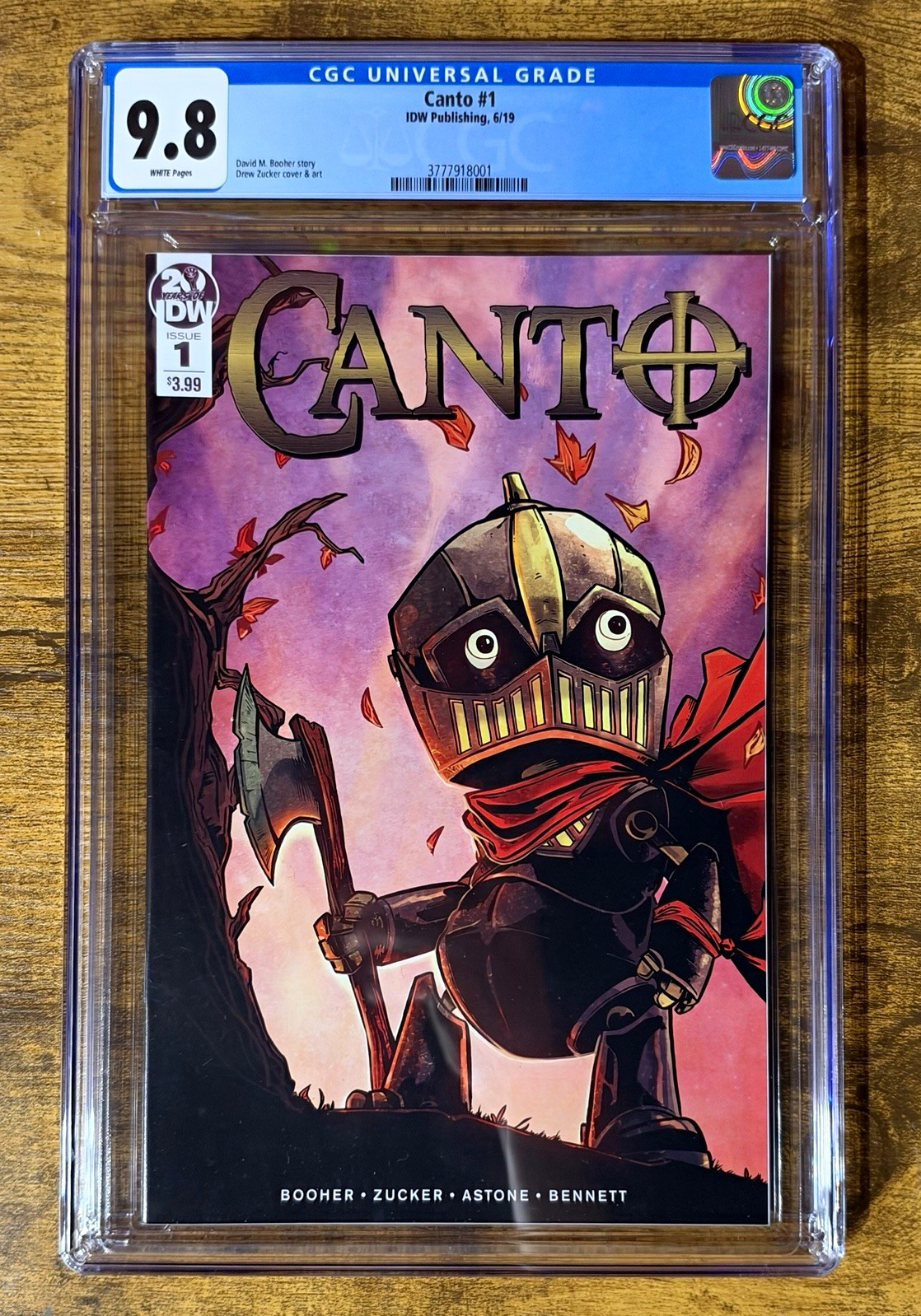 Canto #1 | CGC 9.8 | First Print | IDW Publishing, 2019 Canto #1 | CGC 9.8 | First Print | IDW Publishing, 2019
