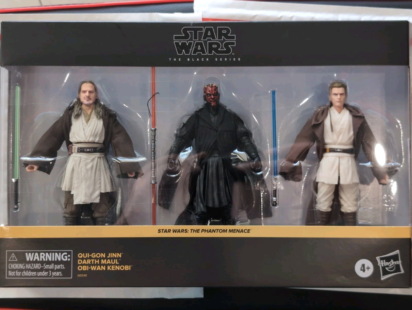 Star Wars Black Series Phantom Menace Qui-Gon Jinn Darth Maul Obi-Wan 6\ Star Wars Black Series Phantom Menace Qui-Gon Jinn Darth Maul Obi-Wan 6\