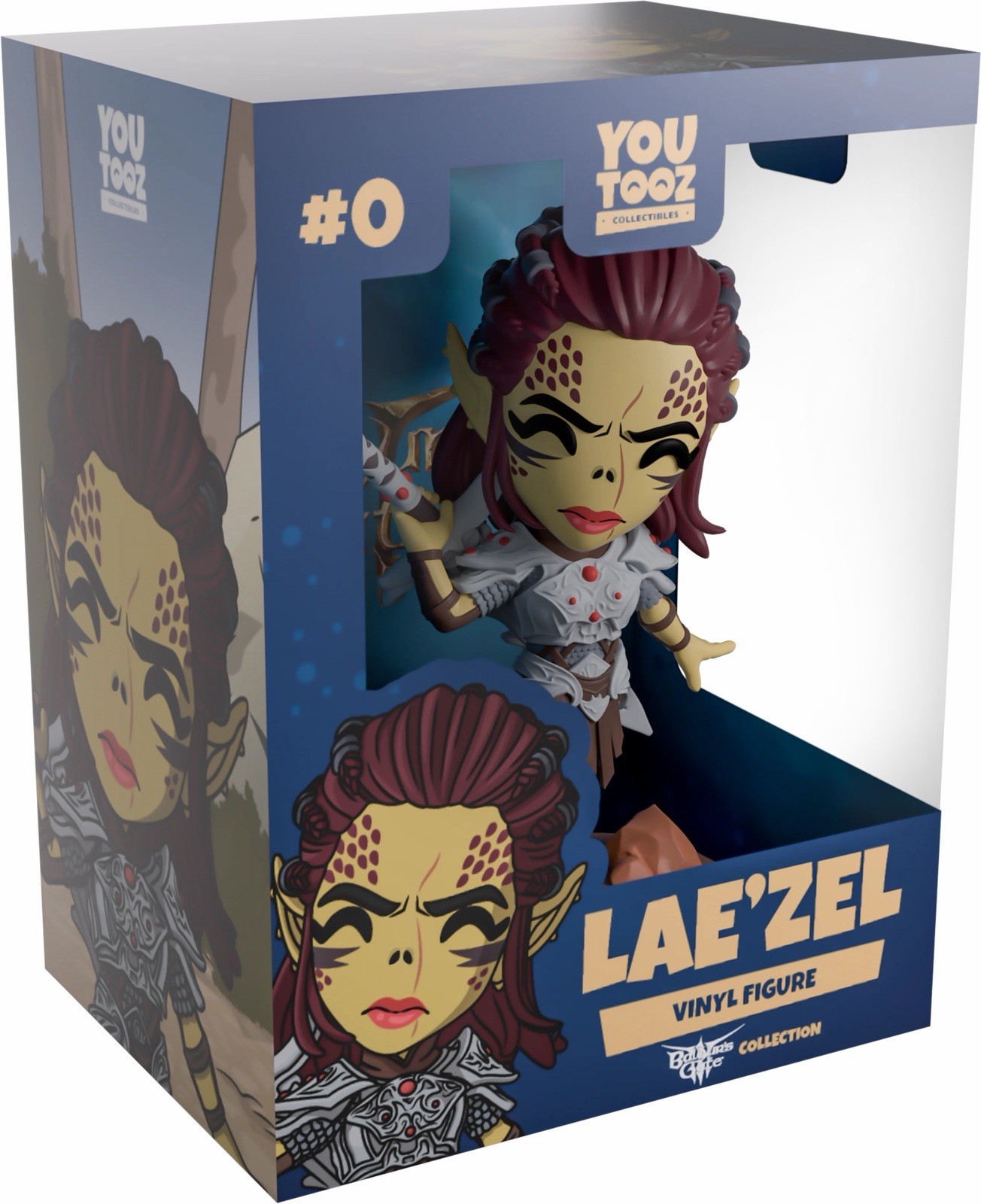 Youtooz Baldur\'s Gate Lae\'zel Vinyl Figure Authentic — Limited Edition #0