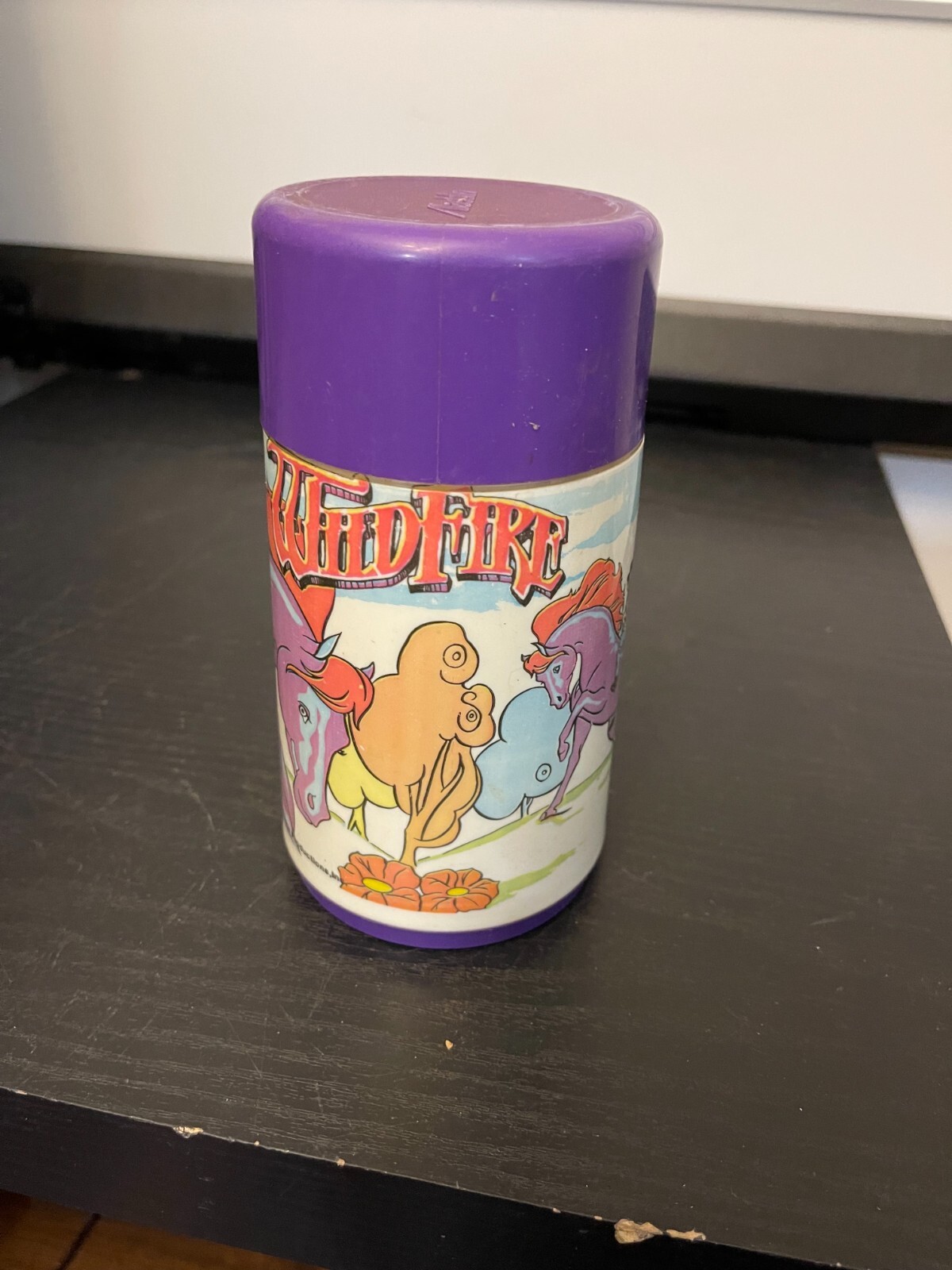 VINTAGE 1986 ALADDIN HANNA BARBERA WILDFIRE THERMOS