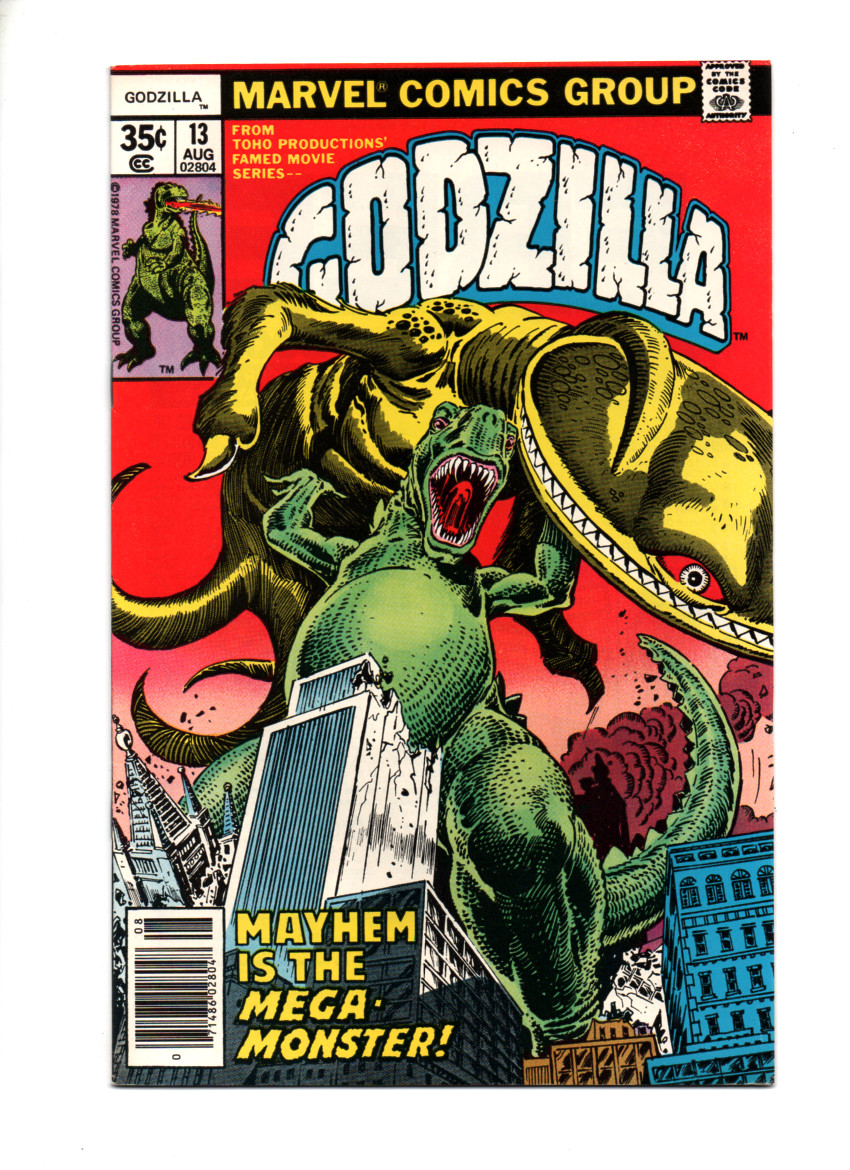 GODZILLA #13 VF 8.0 MOENCH/TRIMPE GODZILLA SQUAD, MEGA MONSTERS APP