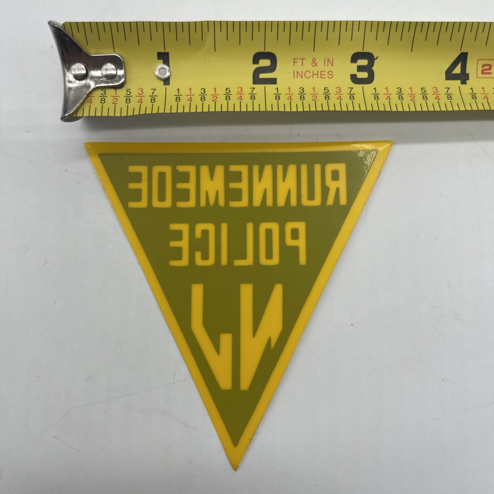 New Jersey NJ Runnemede Police Sticker Window Sticker Decal