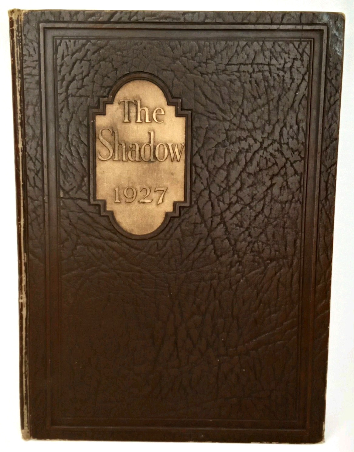 Antique 1927 The Shadow Yearbook Senior High School Quincy Illinois