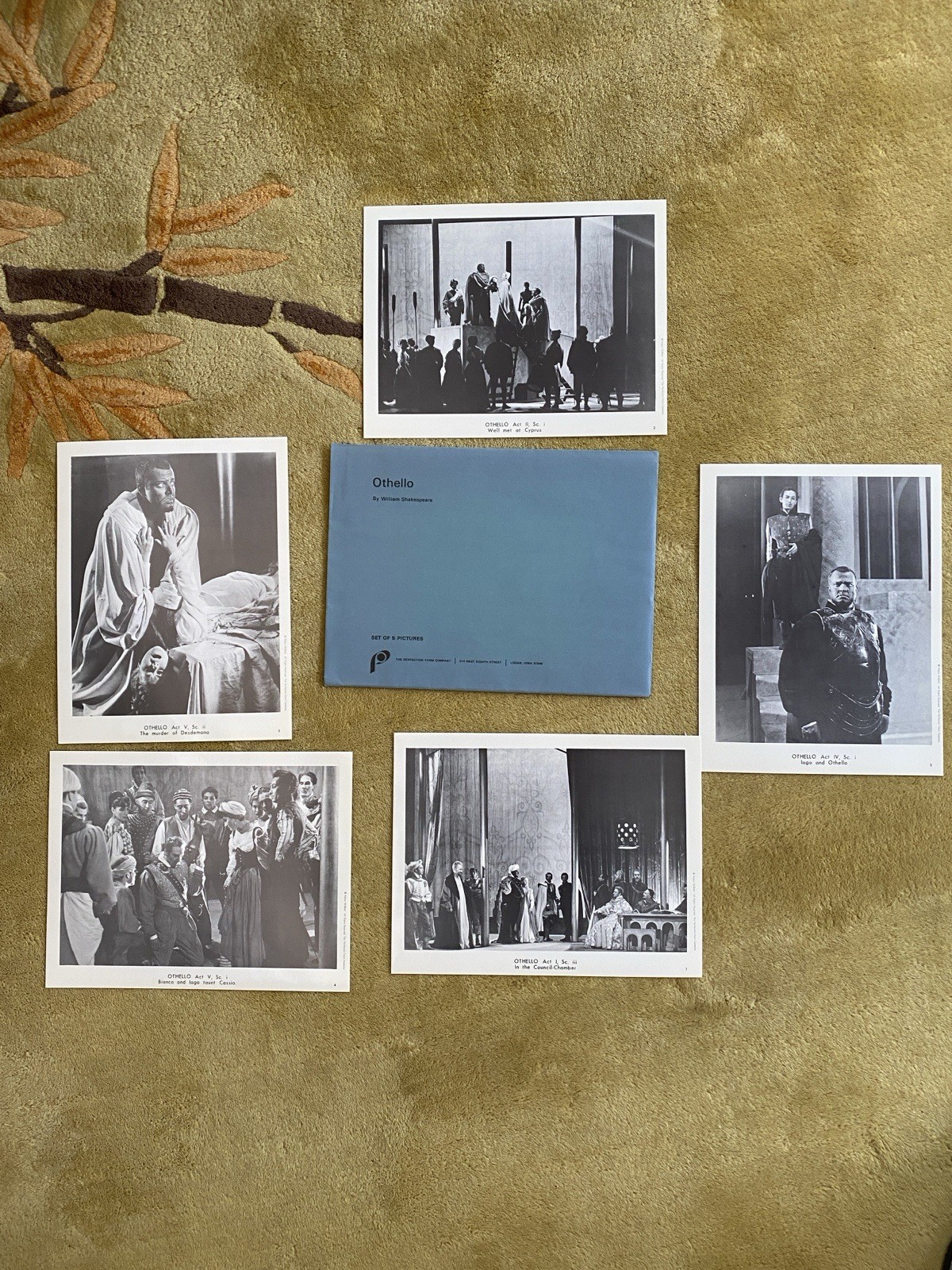 85 Photo Angus McBean Shakespeare Set, 14 Portfolios, (8.5\
