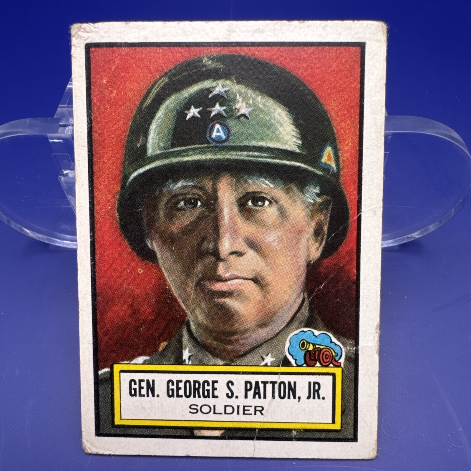 1952 Topps Look N See #39Gen. George S. patton Jr. Military Leader 1952 Topps Look N See #39Gen. George S. patton Jr. Military Leader
