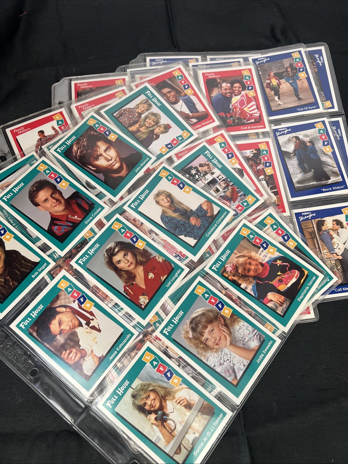 1991 LAFFS COMPLETE Set 80 cards FULL HOUSE, FAMILY MATTERS PERFECT STRANGERS