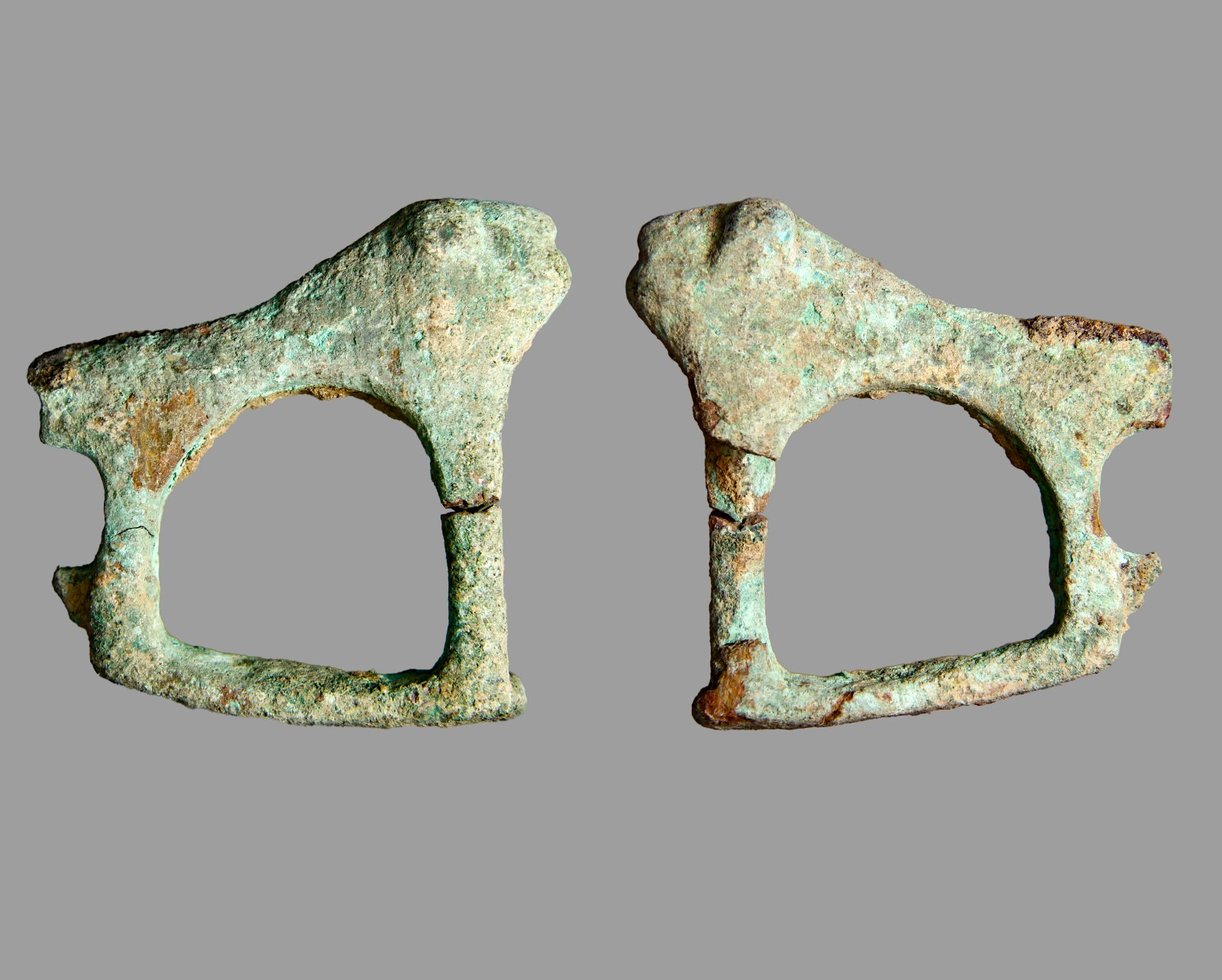 Ancient Near East Bronze Panther Idol 38mm c. 1200-600 BC COA Antiquity wCOA