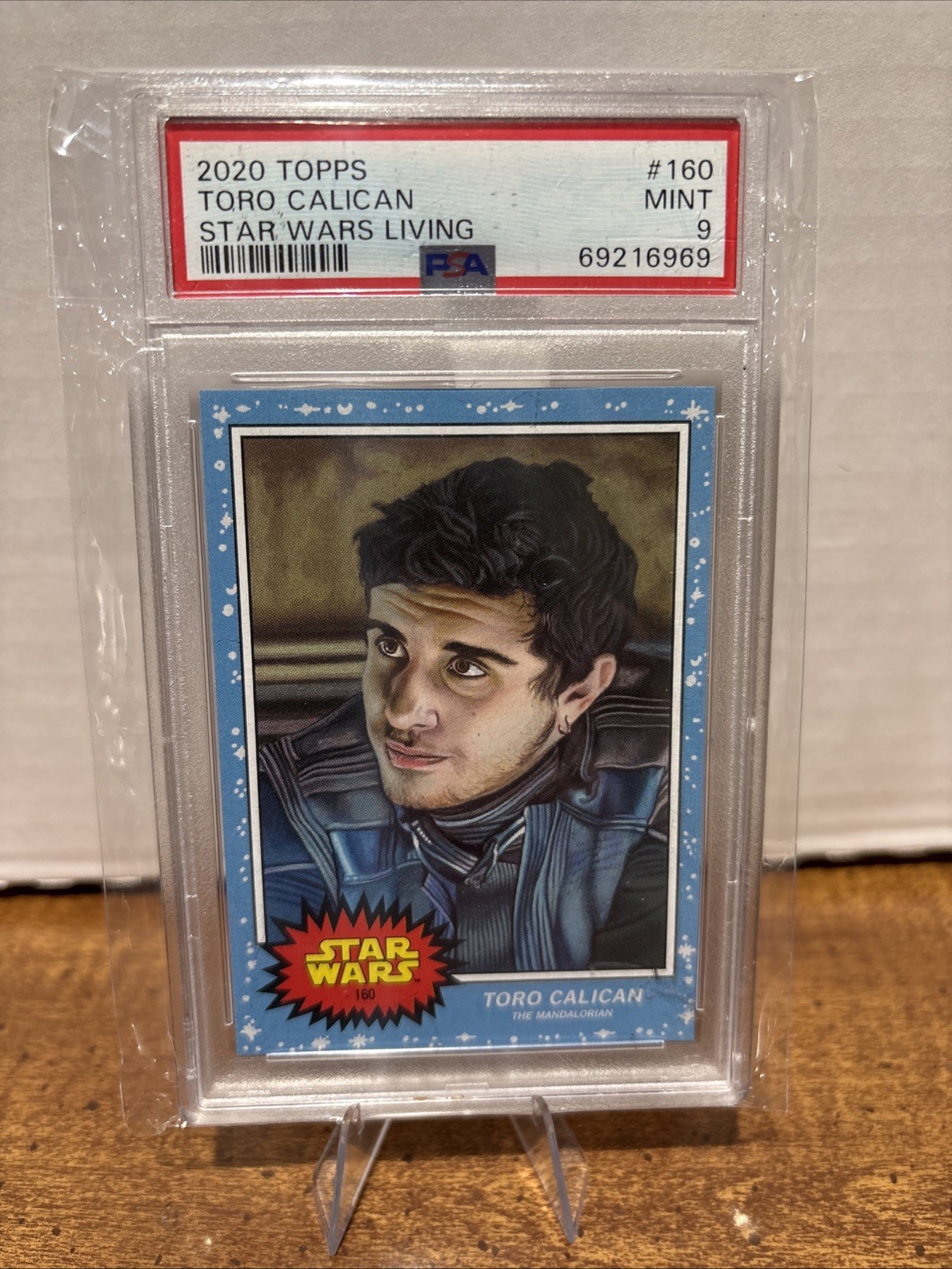 2020 Topps Star Wars Living Set #160 Toro Calican PSA 9 Mint Card 2020 Topps Star Wars Living Set #160 Toro Calican PSA 9 Mint Card