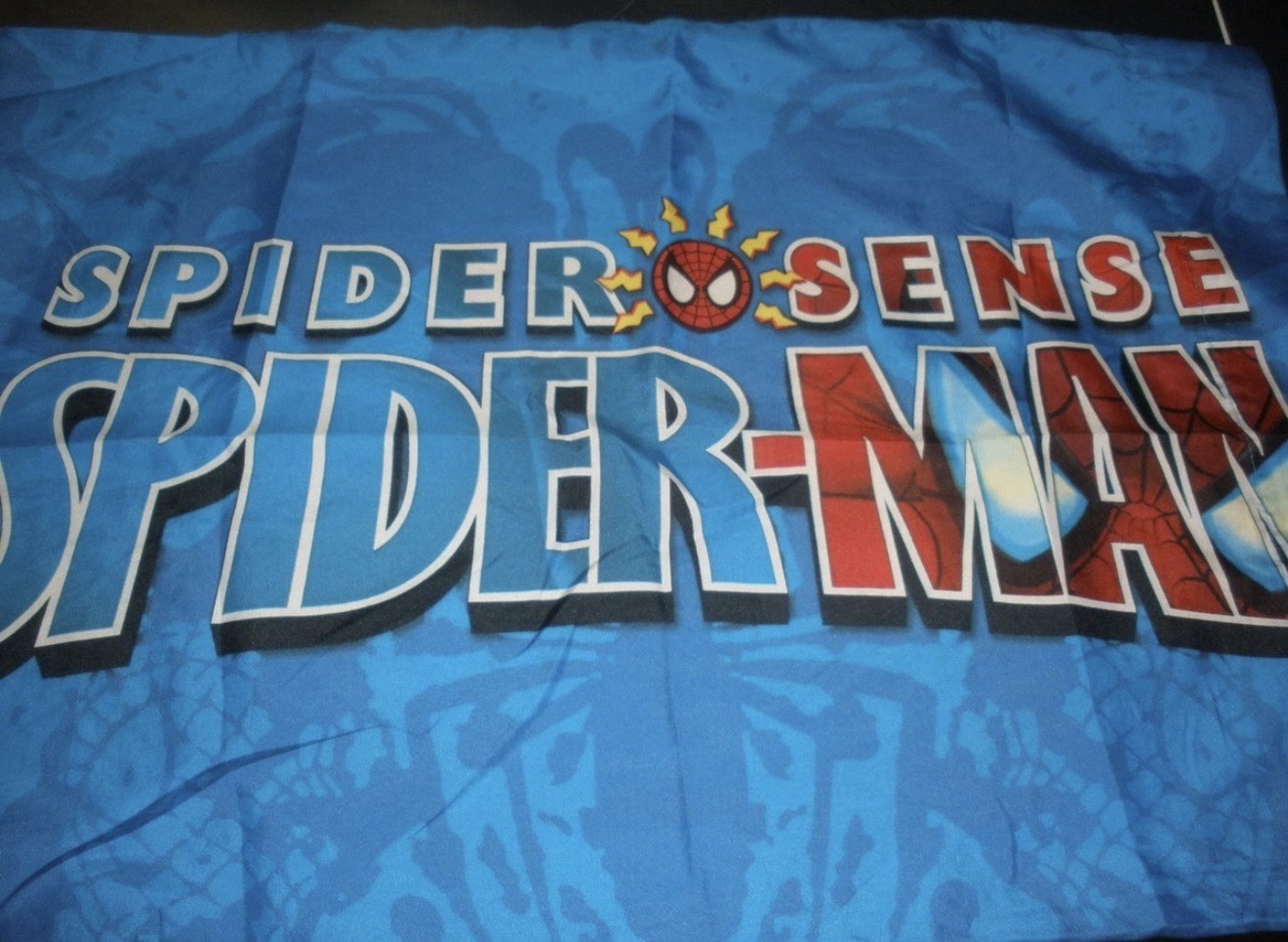 Vintage Marvel Spider-Man Twin Sheet Set Spiderman Fabric 3 Piece