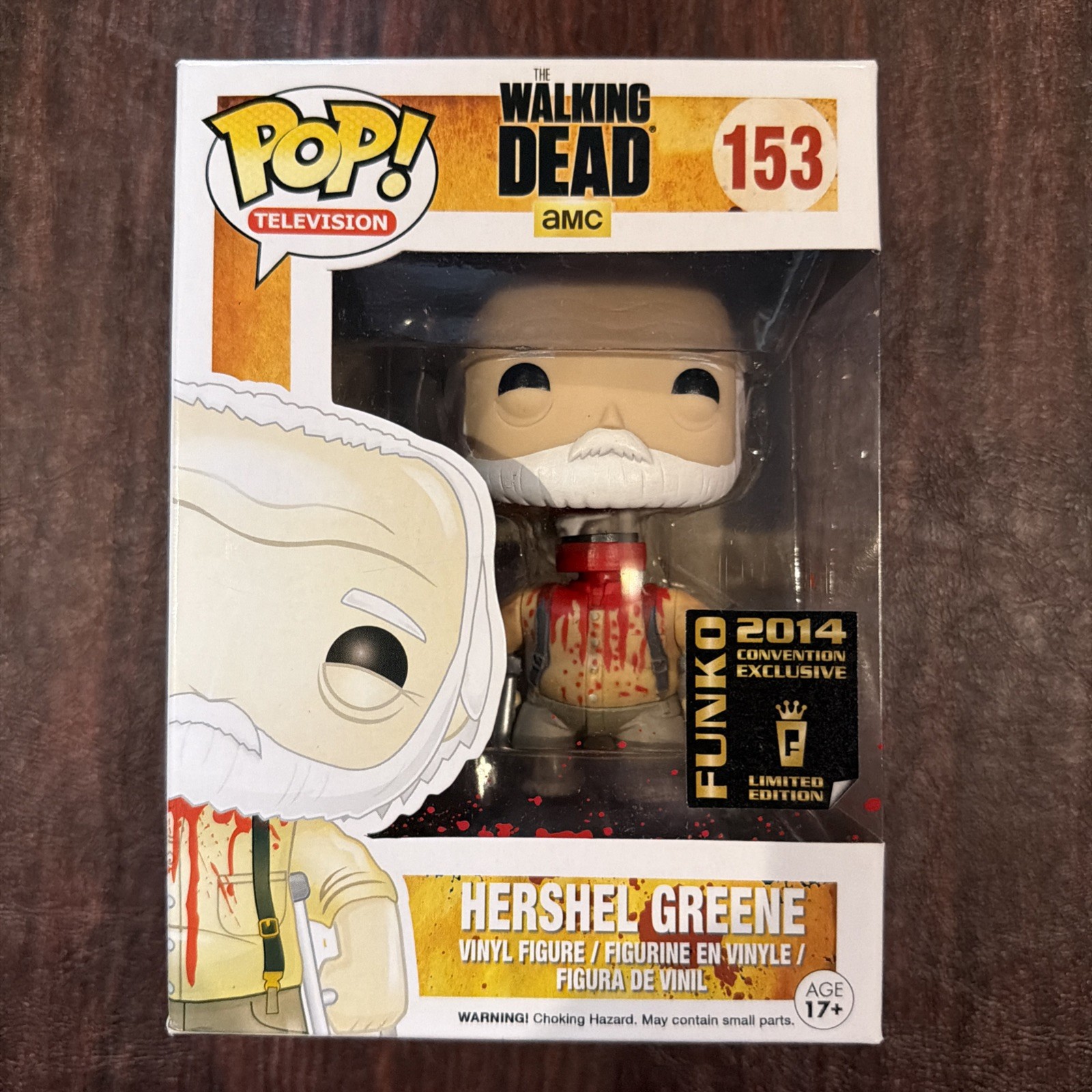 Funko Pop TV: The Walking Dead - Hershel Greene (Headless) - SDCC 2014