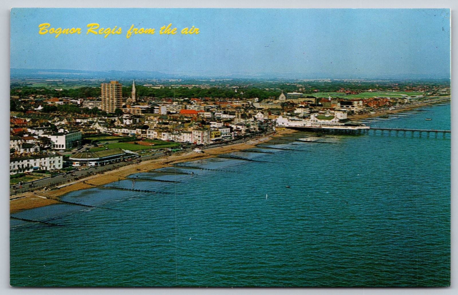 Bognor Regis England Aerial View Oophoto Postcard PC253 Bognor Regis England Aerial View Oophoto Postcard PC253