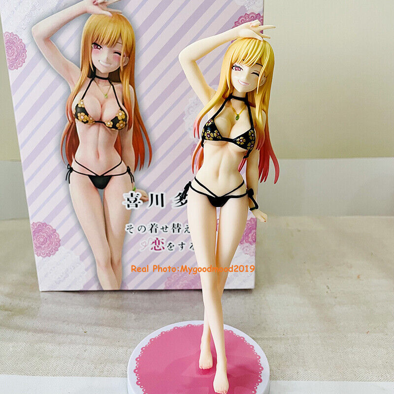No Box Anime Girl Kitagawa Marin Figure Toy Bikini Ver PVC Collection Model
