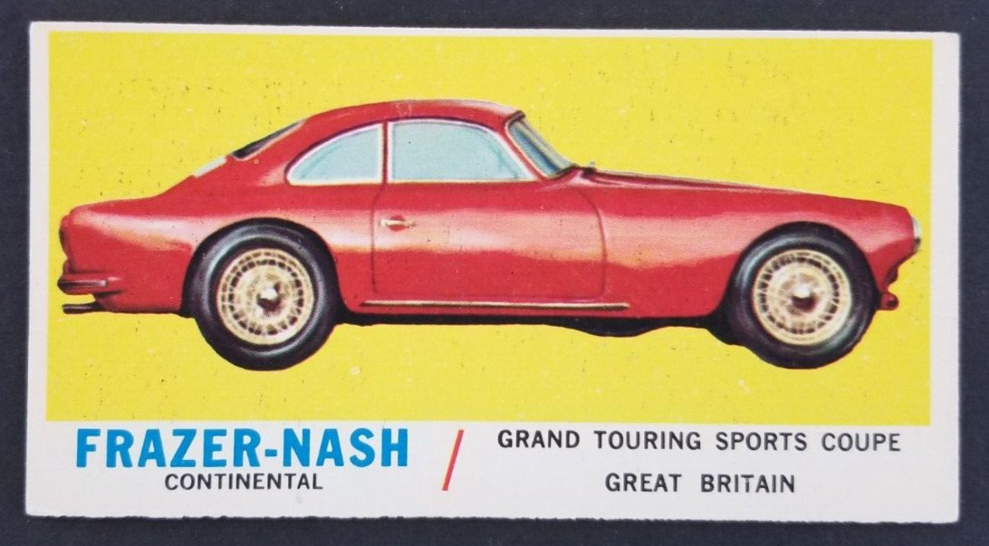Vintage 1961 Topps Sports Cars Card #54 (Pretty Sharp)