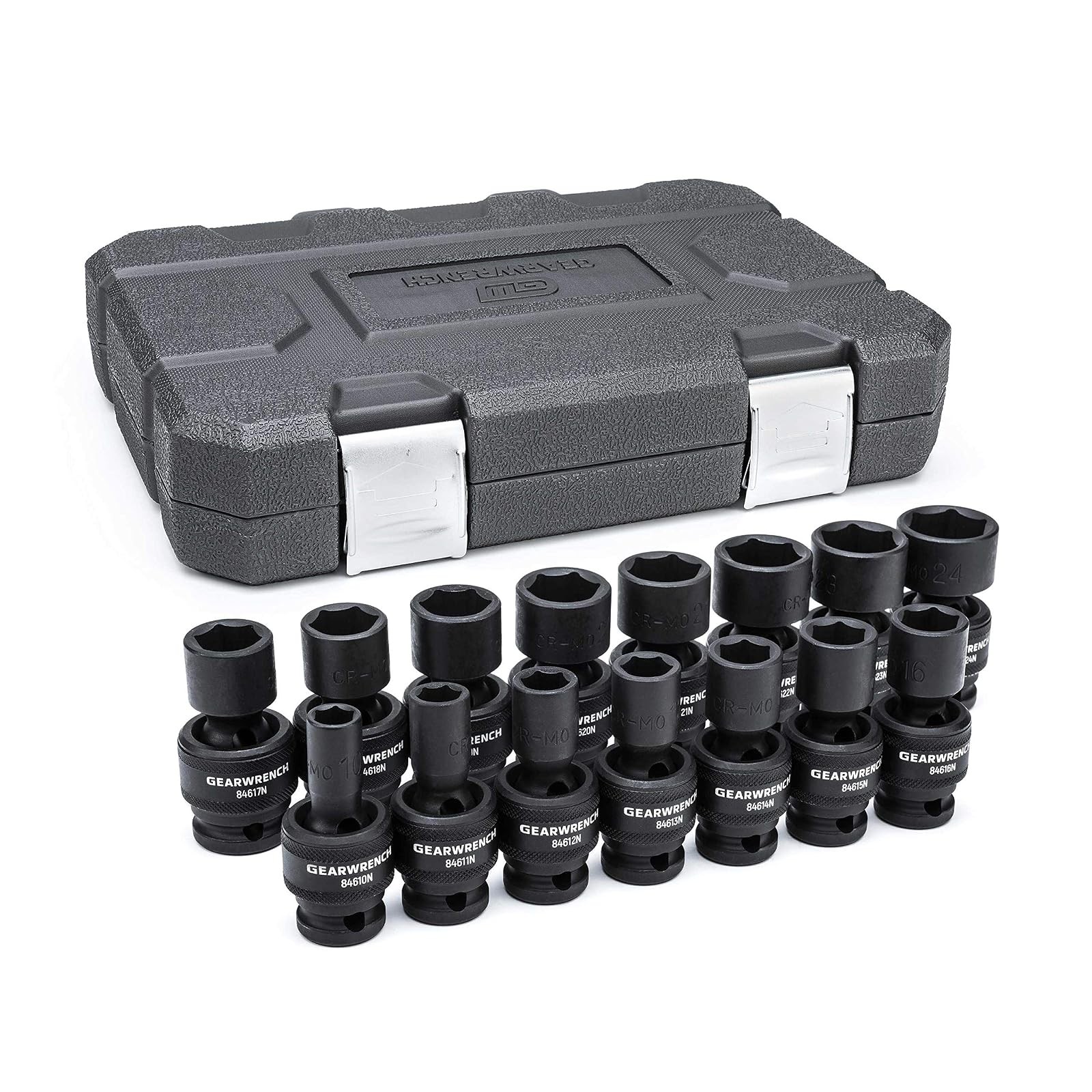 1/2 Inch Metric Impact Socket Set 15pc GEARWRENCH
