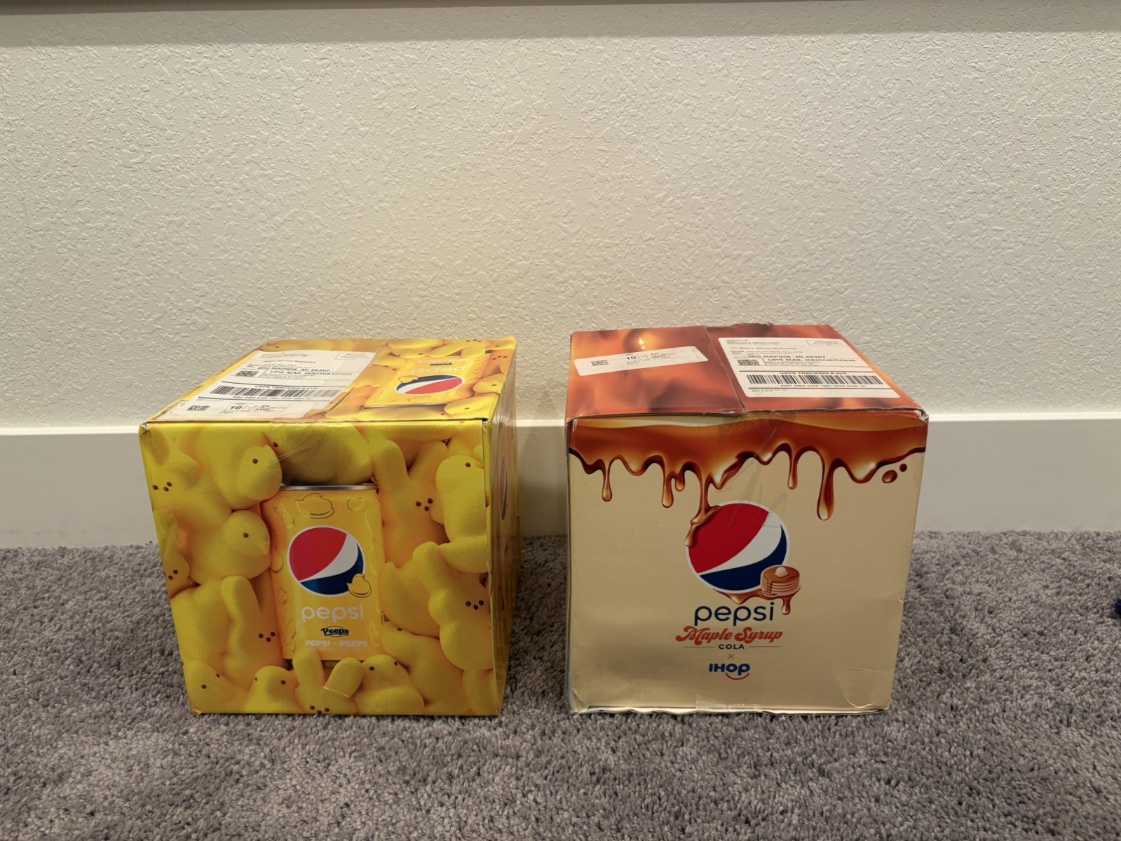 🔥 Unopened Limited Edition Pepsi IHOP Maple Syrup Pepsi and Peeps Pepsi Promo🔥 🔥 Unopened Limited Edition Pepsi IHOP Maple Syrup Pepsi and Peeps Pepsi Promo🔥