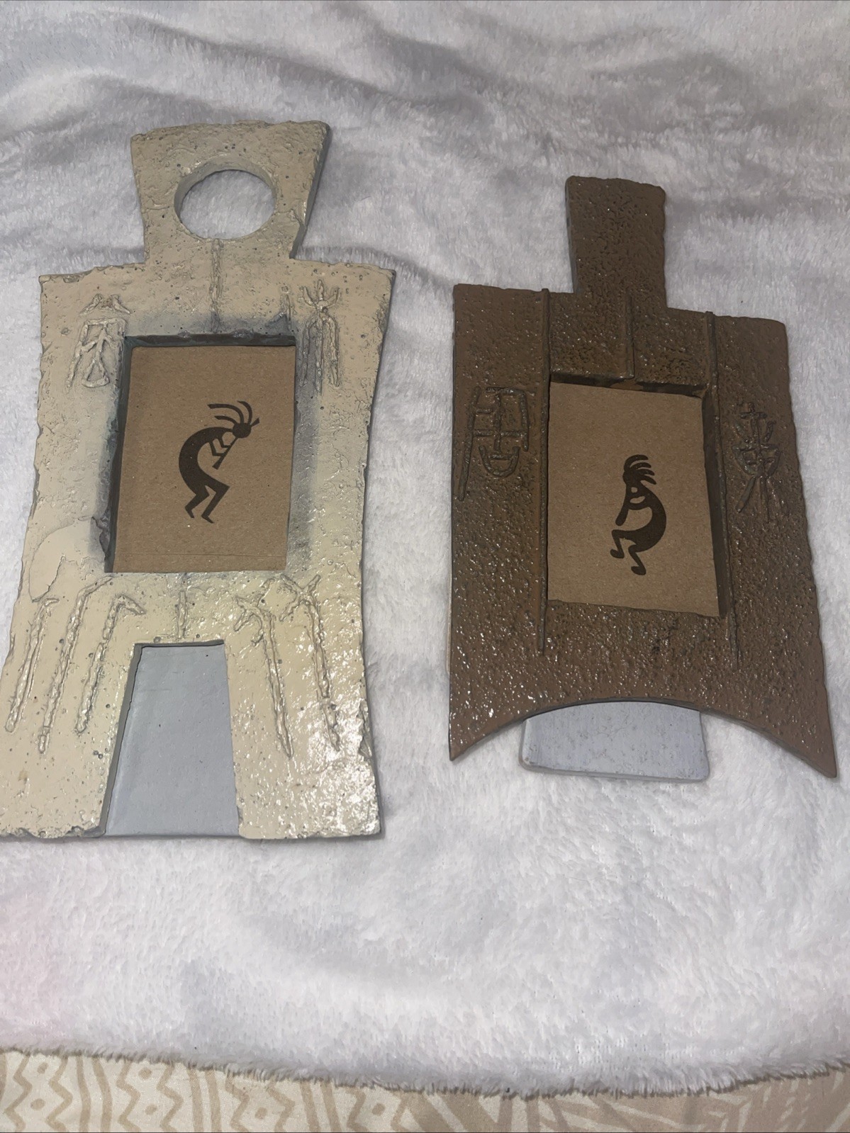 Kokopelli Southwest Native American Style Picture frames Set Of 2 Kokopelli Southwest Native American Style Picture frames Set Of 2