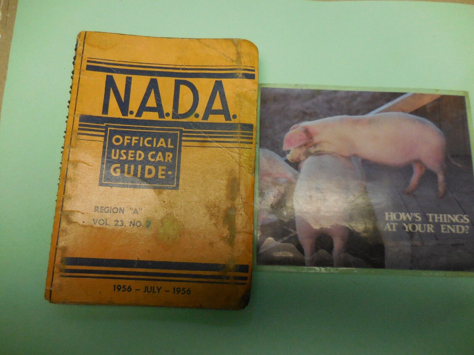 1956 N.A.D.A. OFFICIAL USED CAR GUIDE~Region\