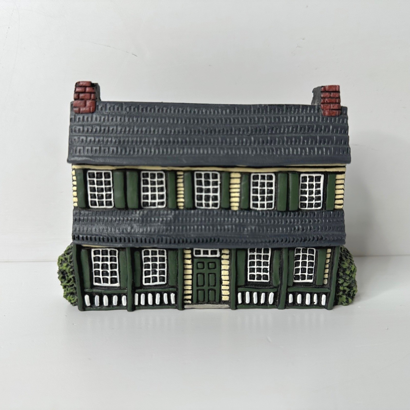 Vintage 1987 Old Salem Tavern NC Souvenir Building Facade MW 87 Hand Painted