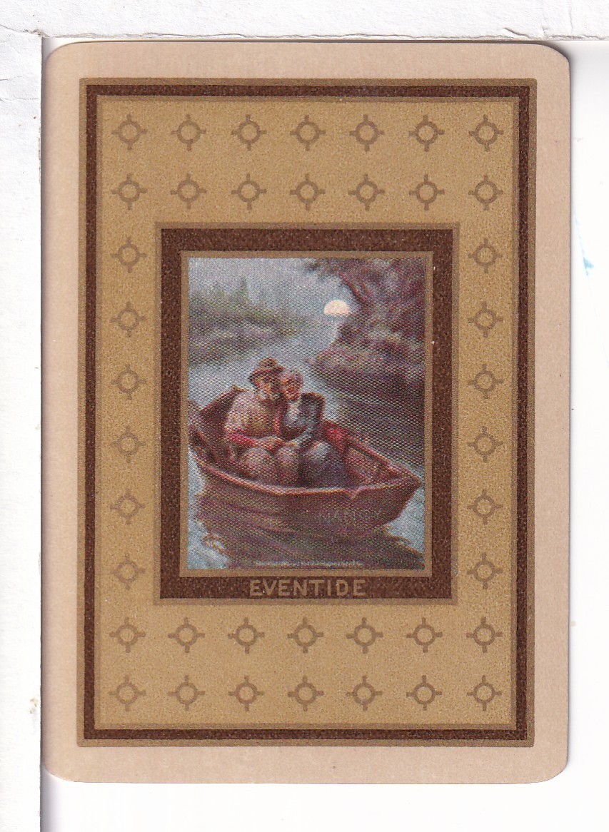 Single Vintage Playing Card U.S. Wide Named \