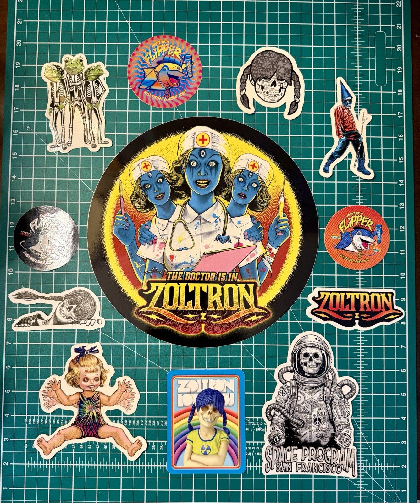 Zoltron Sticker Pack