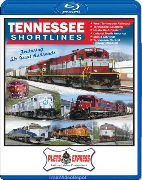Tennessee Shortlines - Six Great Railroads Blu-ray by Plets Express Tennessee Shortlines - Six Great Railroads Blu-ray by Plets Express