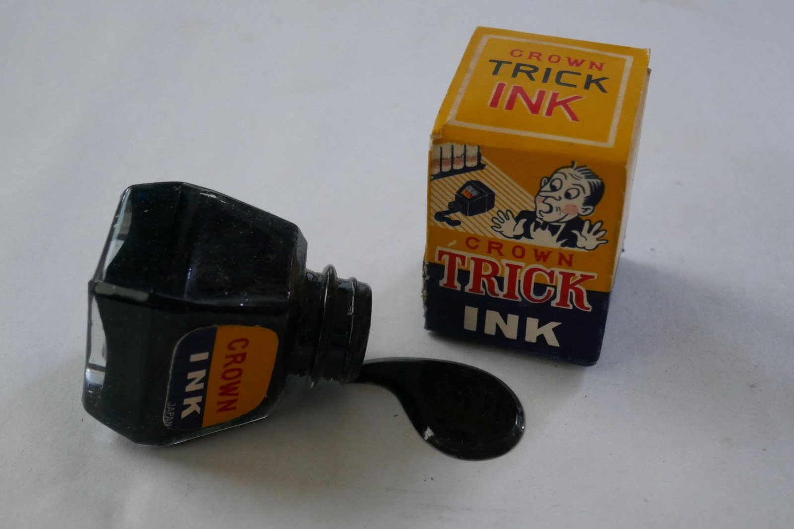 Vintage Trick Ink Bottle New Old Stock Gag