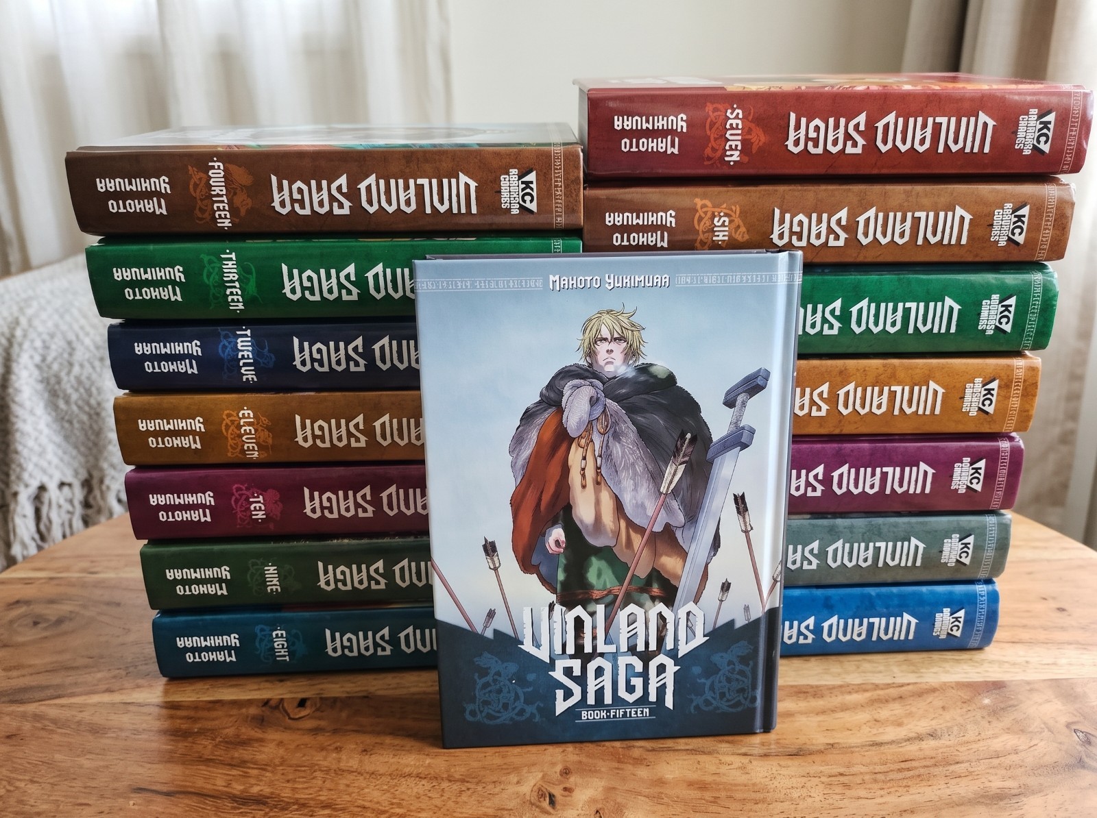 COMPLETE Vinland Saga Manga Full Hardcover Set (Volumes 1-15) English-NEW