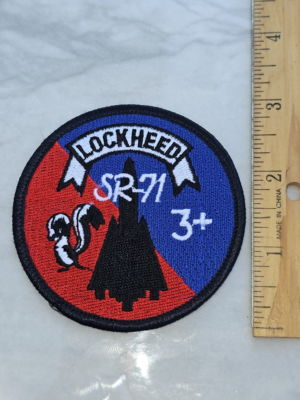 1960s 70s USAF Vietnam Cold War SR-71 Stealth Bomber Squadron Patch L@@K