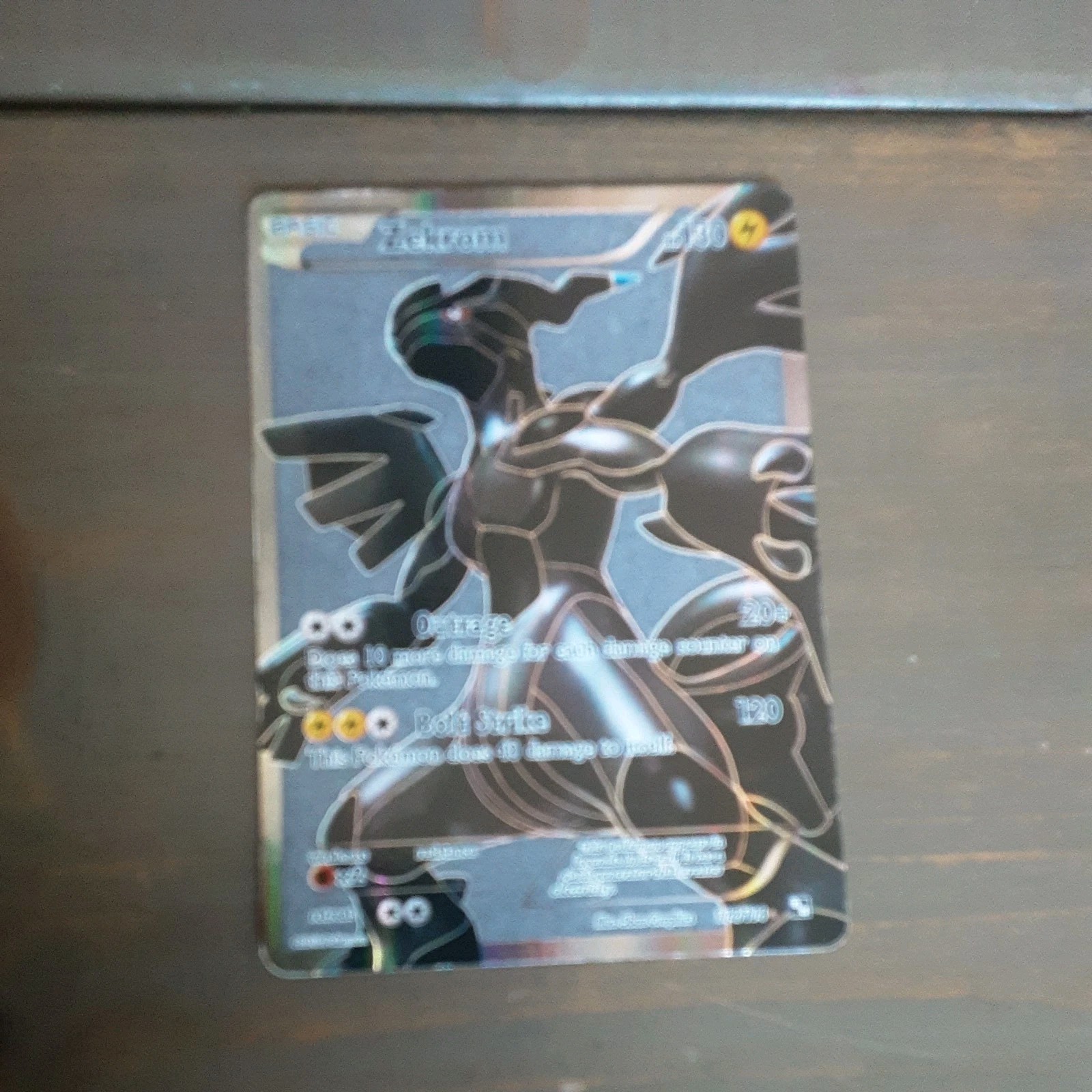 Zekrom 114/114 Ultra Rare Black & White Pokemon