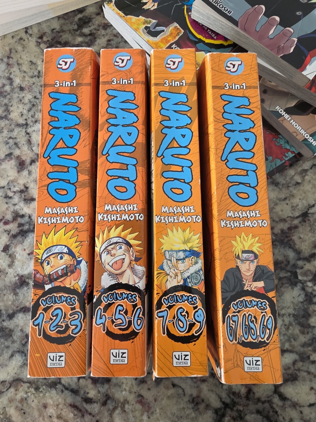 Naruto 3-In-1 (1-2-3) (4-5-6)(7-8-9) & (67-68-69