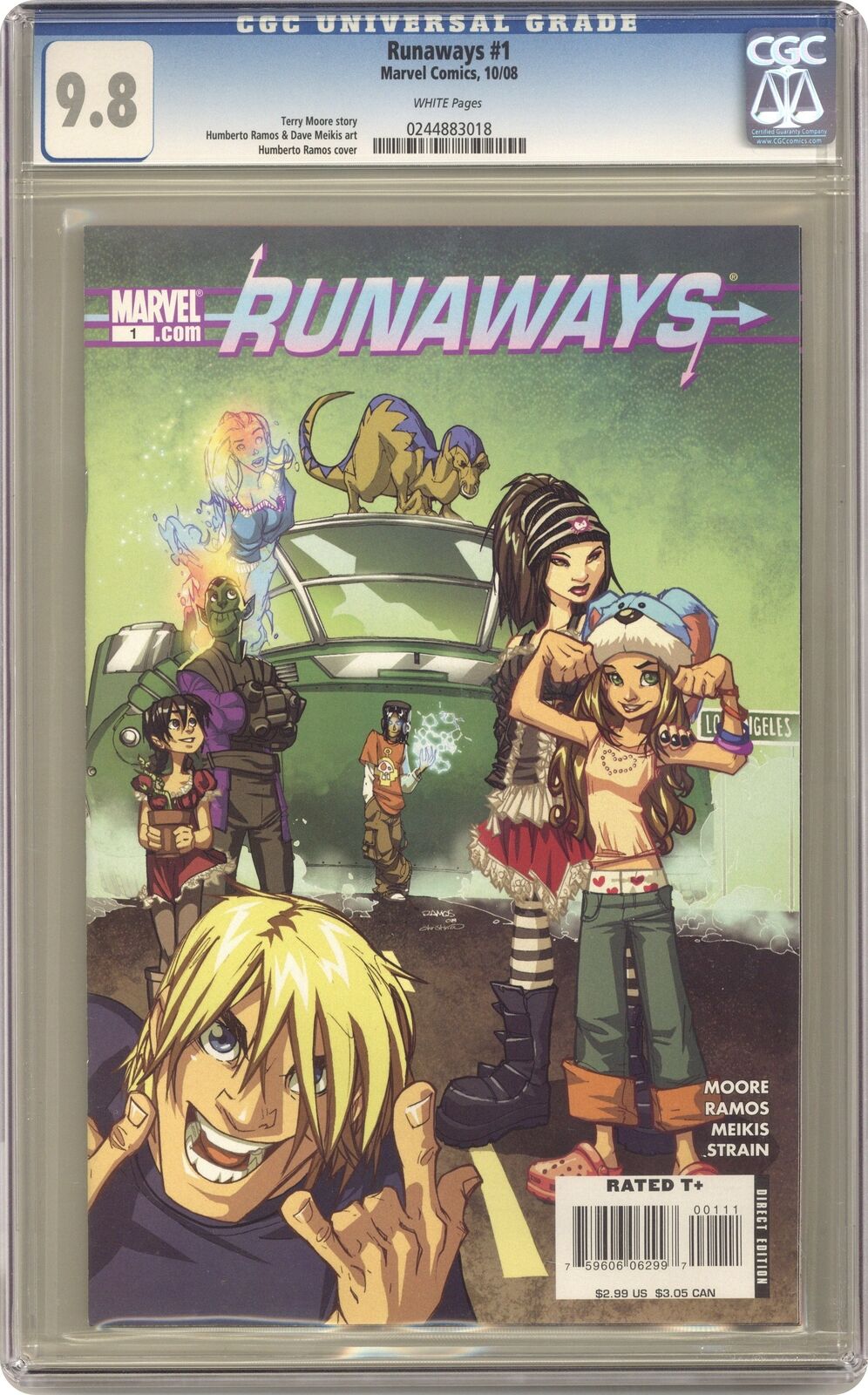 Runaways #1 CGC 9.8 2008 0244883018