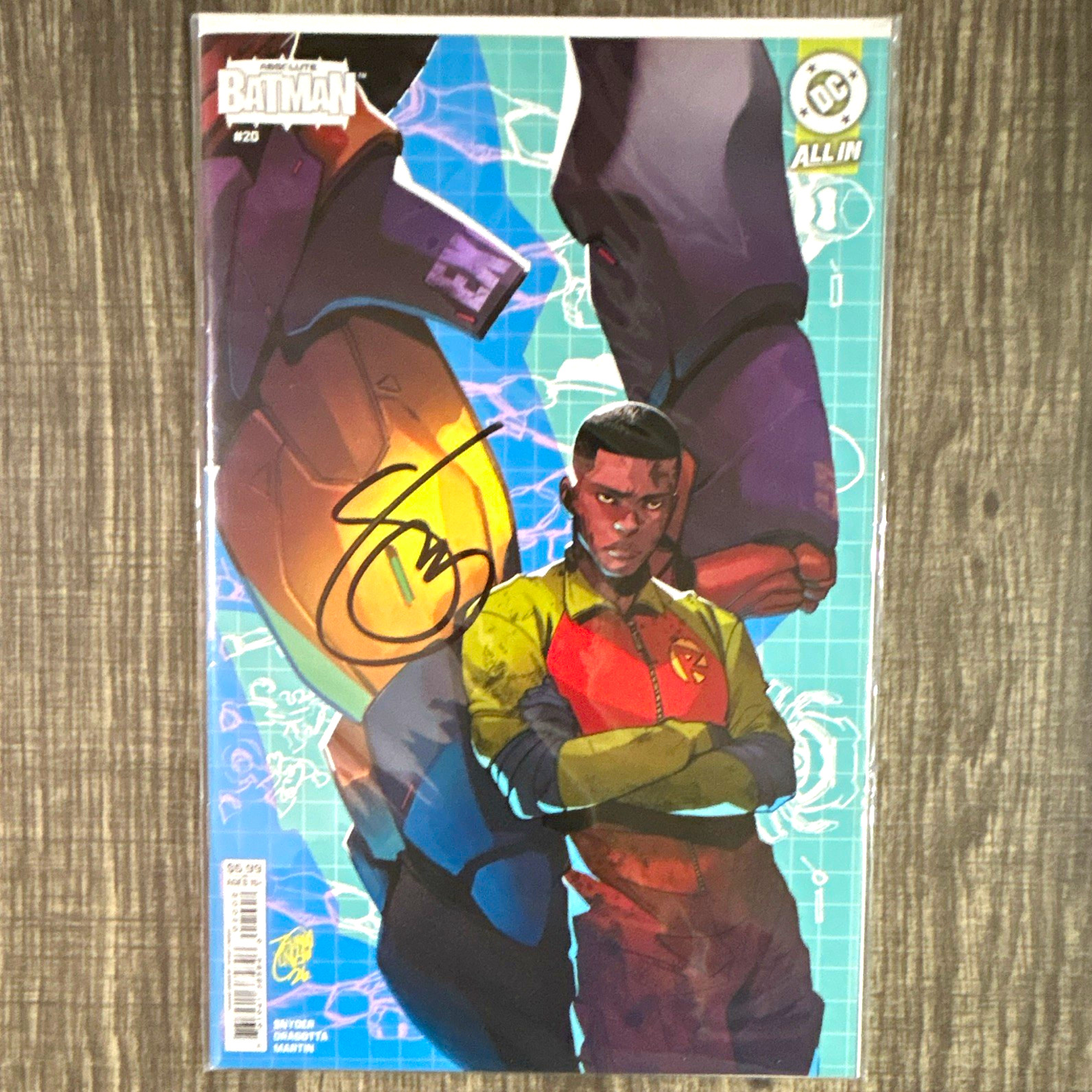 Absolute Batman #20 Jahnoy Lindsay Duke Thomas Variant Signed Scott Snyder W/COA Absolute Batman #20 Jahnoy Lindsay Duke Thomas Variant Signed Scott Snyder W/COA