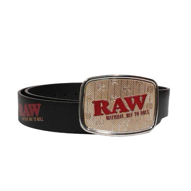 New Raw Vegan Leather Belt SIZE: 24”—33”