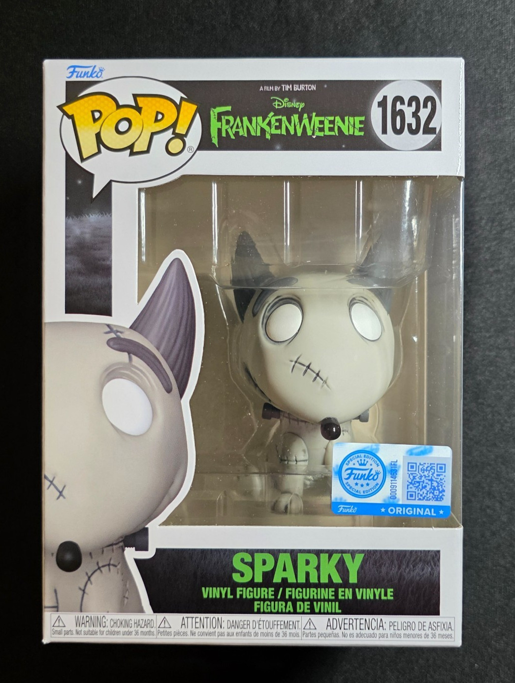 Funko Pop Disney Frankenweenie: Sparky #1632 Funko Exclusive 