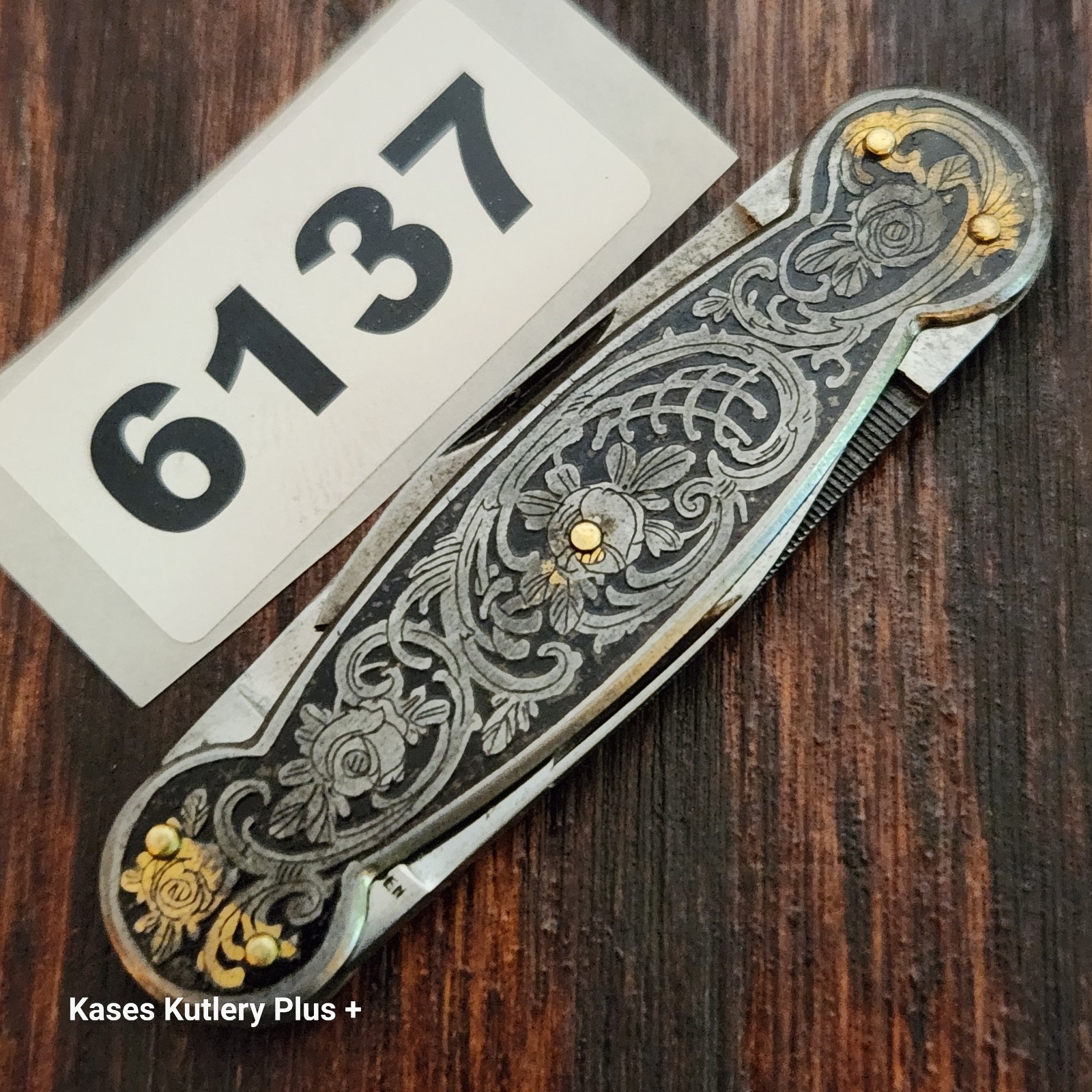 Vintage Gents Utility Folding Pocket Knife Made In Sweden