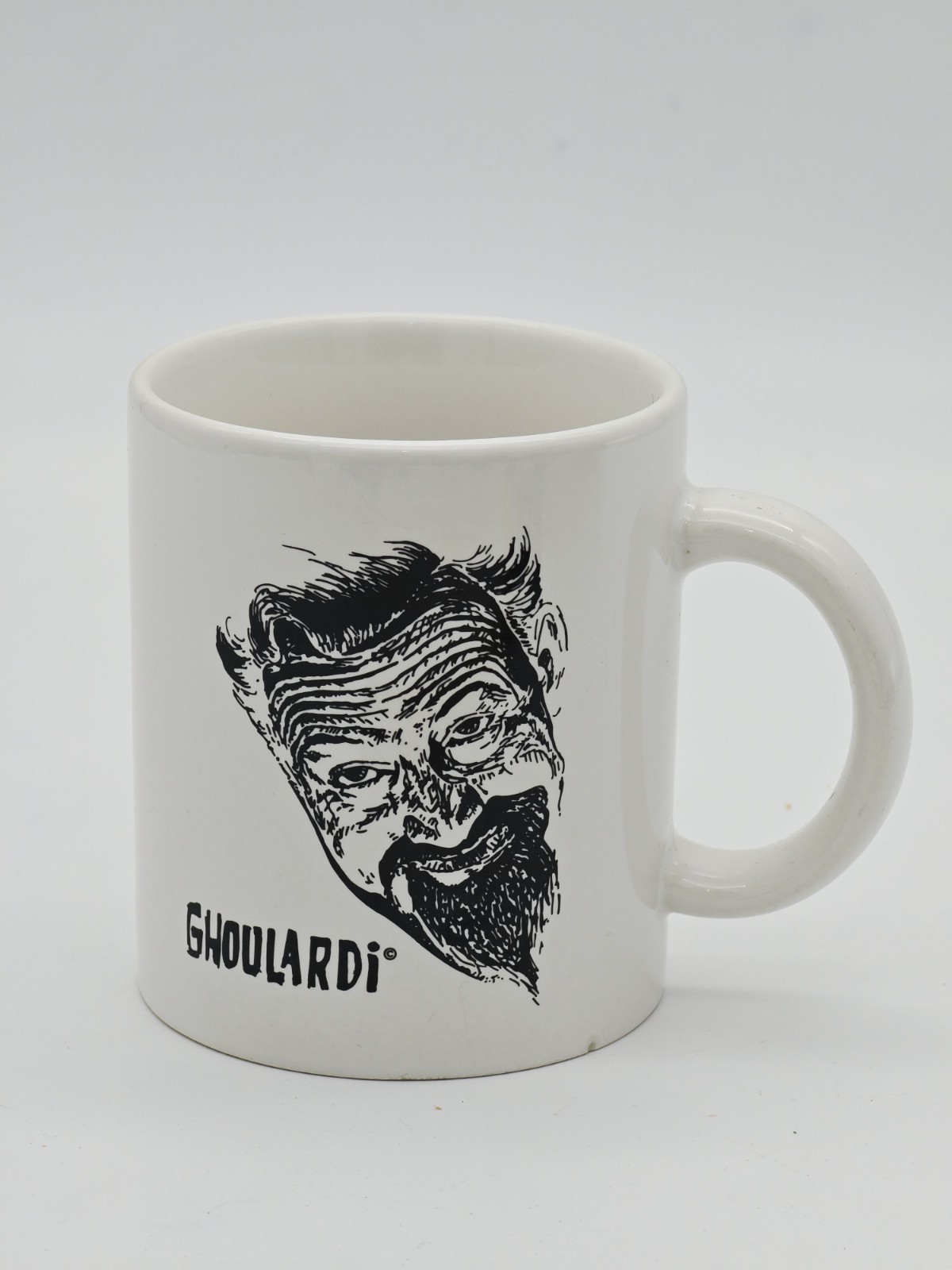 Vtg  Ghoulardi Coffee Mug Cleveland Popular Horror Host Ernie Anderson Big Chuck