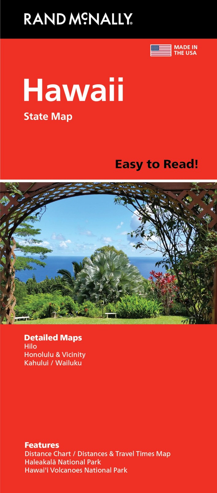 Easy to Read Hawaii State Map Easy to Read Hawaii State Map